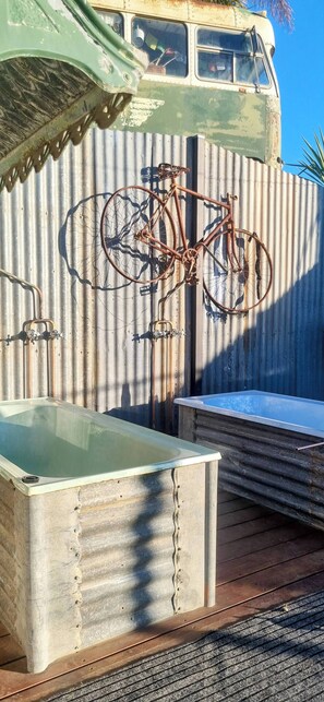 Felles sovesal, 1 soverom, røyk, terrasse | Overnattingsstedets uteområder