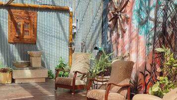 Shared Dormitory, 1 Bedroom, Smoking, Patio | Garden