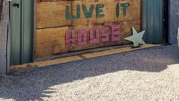 Shared Dormitory, 1 Bedroom, Smoking, Patio | Property grounds