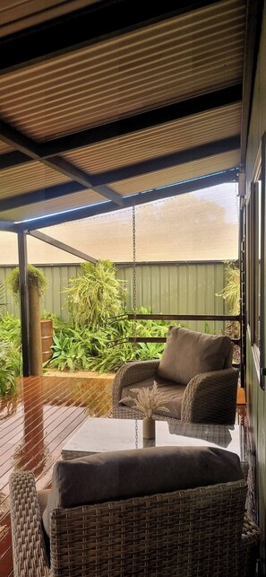 공용 도미토리, 침실 1개, 파티오, 정원 전망 | 테라스/파티오