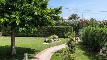 Overnattingsstedets uteområder