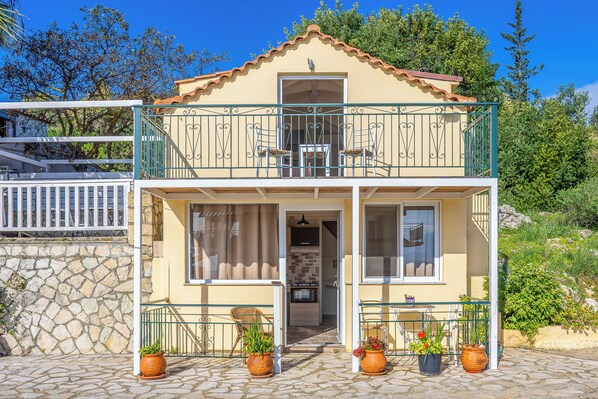 Fassade der Unterkunft