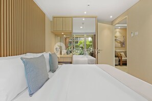 Apartment, 2 Bedrooms, Courtyard View | Desk, laptop workspace, iron/ironing board, free WiFi - Haren by Kozystay - Paskal (Bandung)