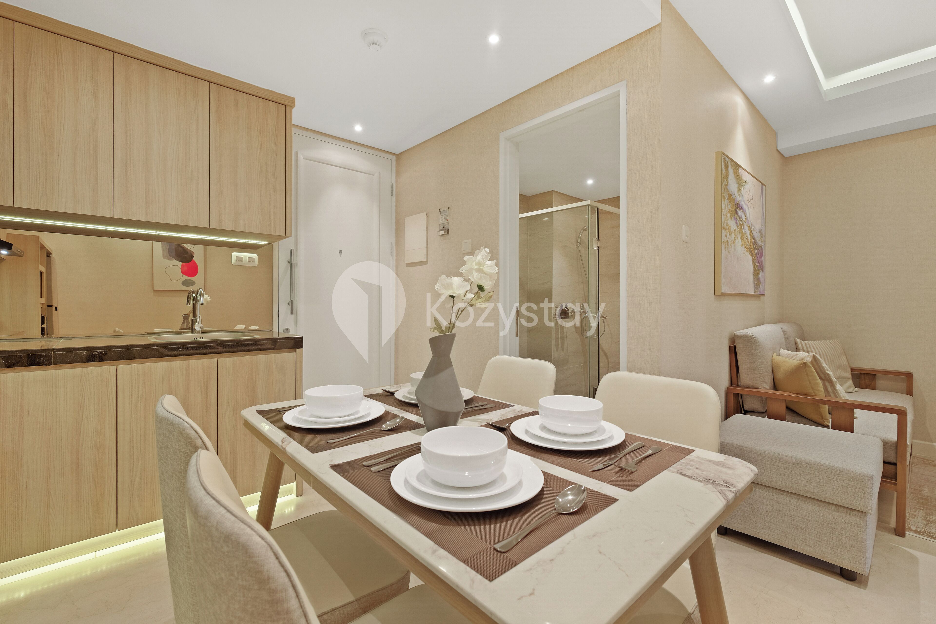 Apartamento, 2 habitaciones, vistas al patio | Comedor