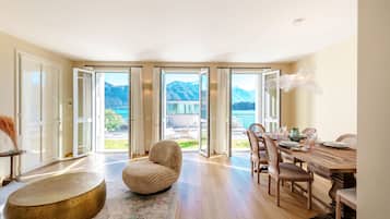 Huoneisto, järvinäköala | Silitysrauta/-lauta, ilmainen Wi-Fi