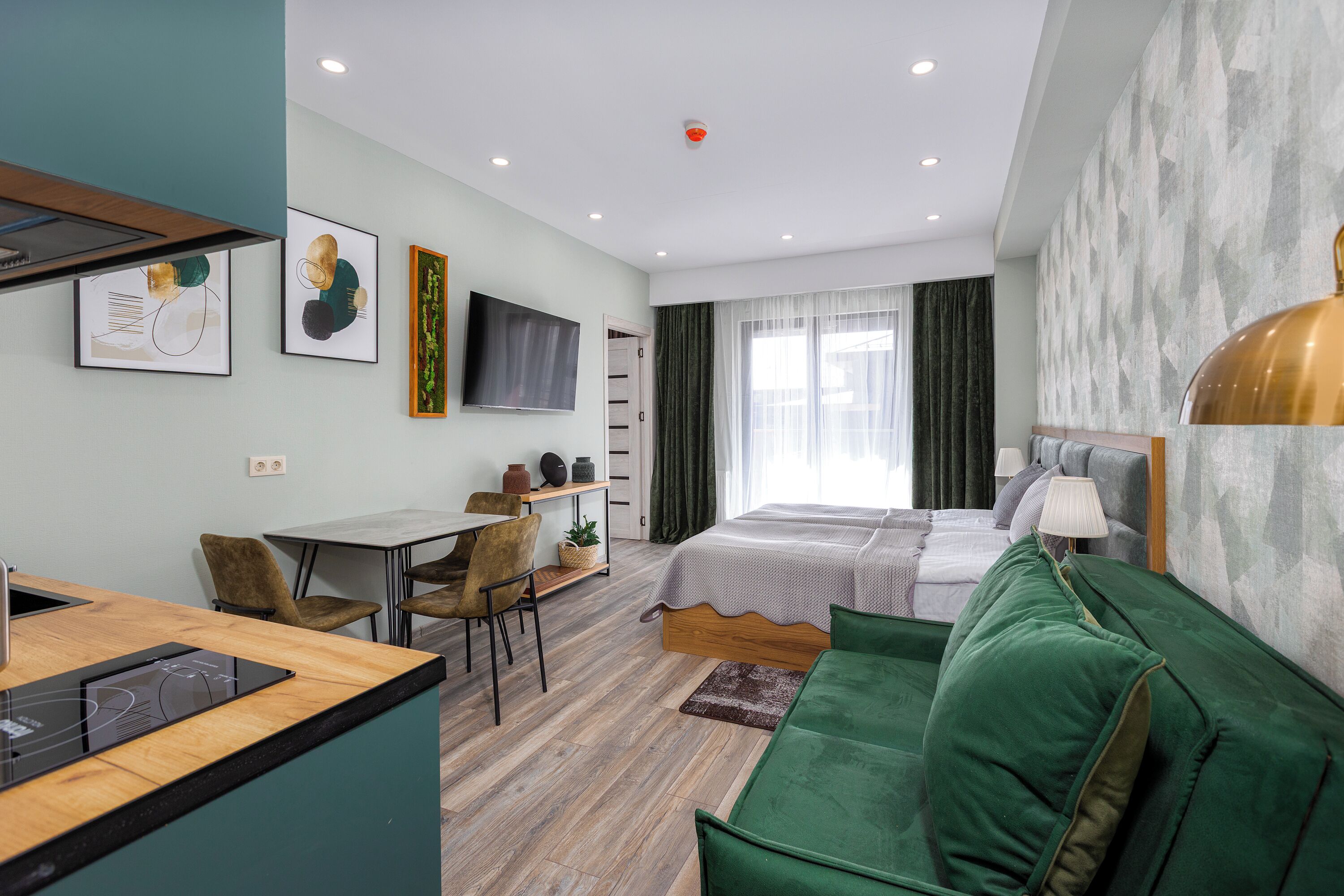 2 makuuhuonetta, ilmainen Wi-Fi, vuodevaatteet