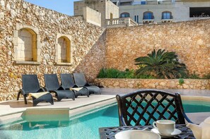 Pool - Gozo Farmhouse with Private Pool & Games Room (Ta' Sannat)