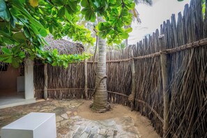 Luxury Tent, Patio, Garden View | Bathroom