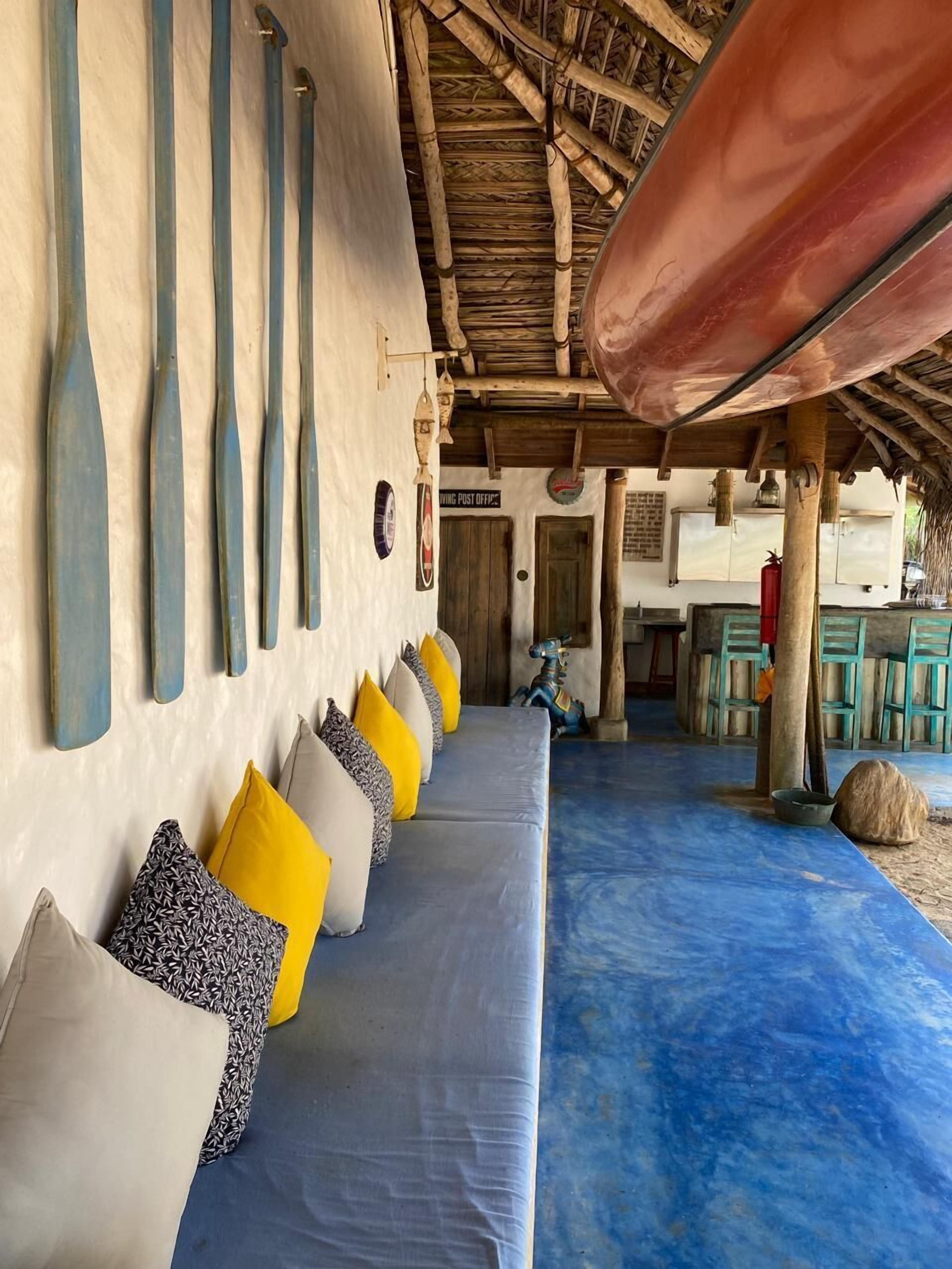 Sitteområde i lobbyen