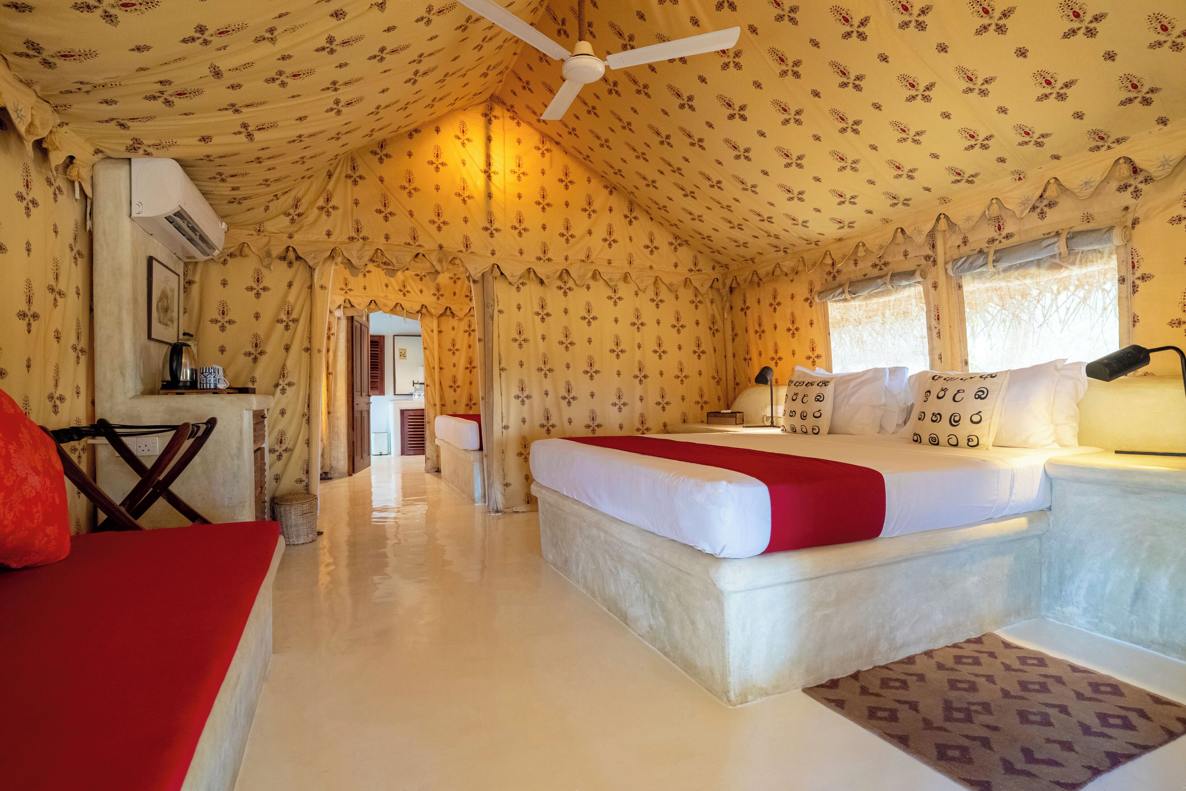 Family Tent, Patio, Garden View