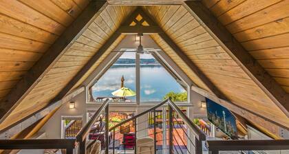 Beautifully Remodeled Beach Front A-frame