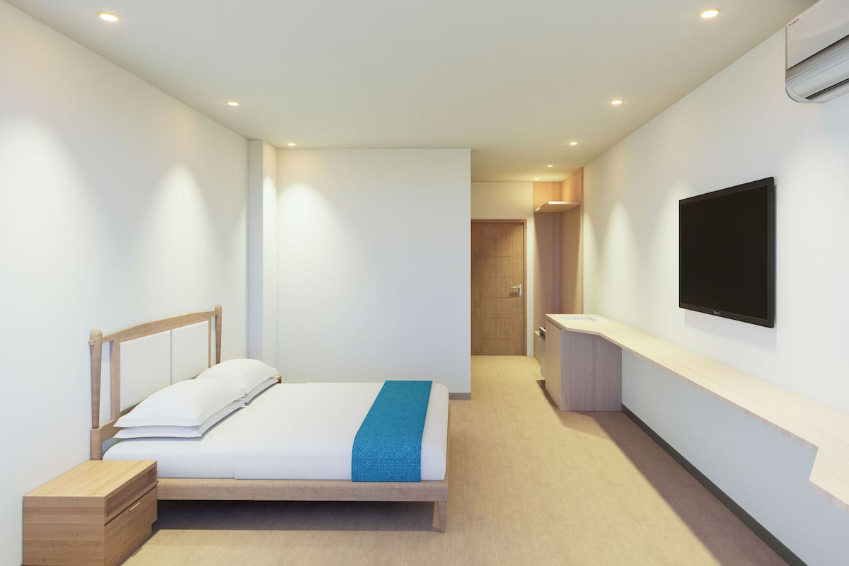 Suíte, 3 quartos, piscina particular, vista para o oceano | Cofres nos quartos, Wi-Fi de cortesia