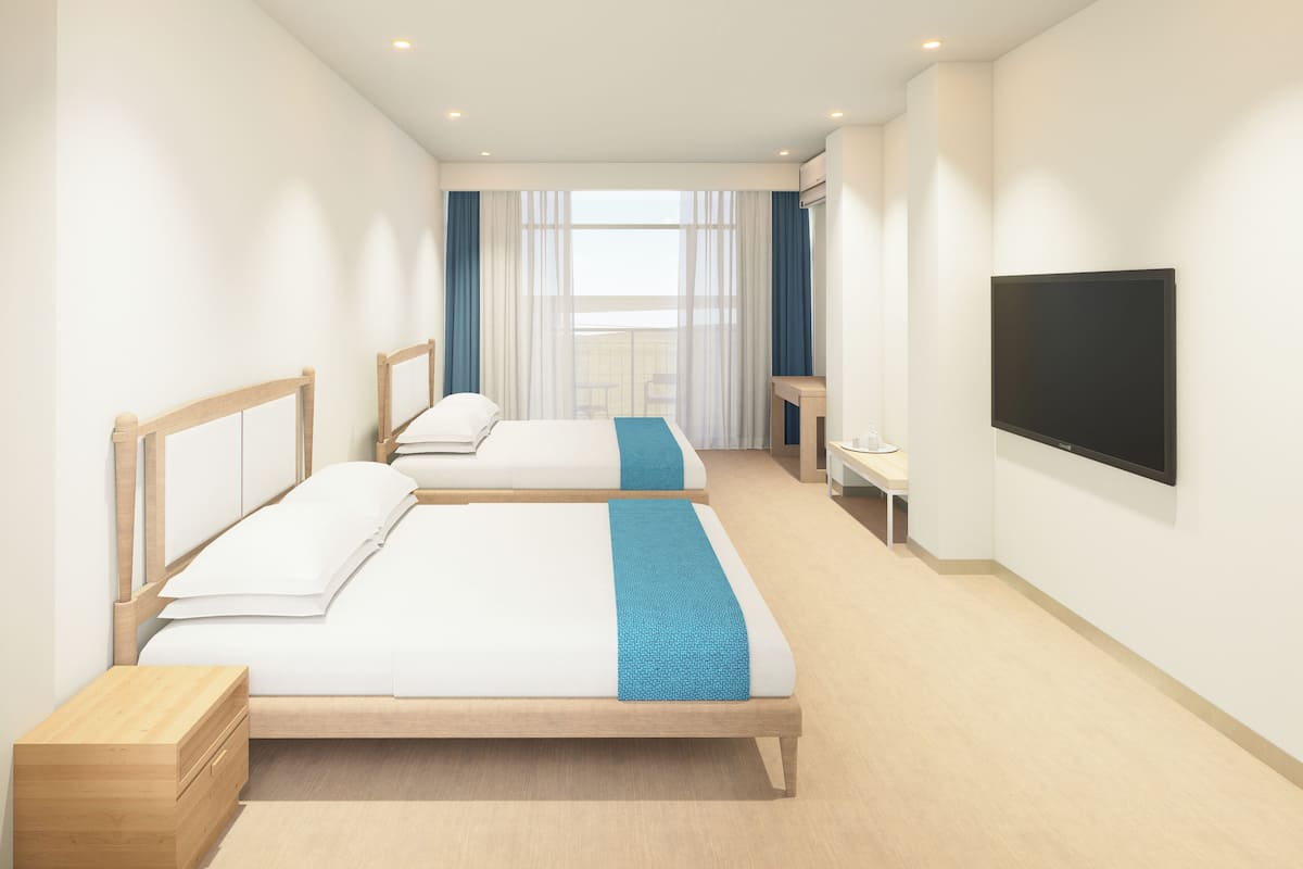 Suite, havutsikt | Safe på rommet og wi-fi (inkludert)