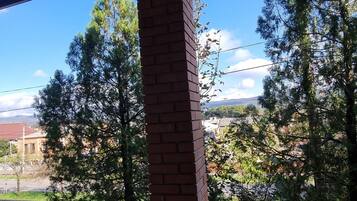 Uitzicht vanuit accommodatie