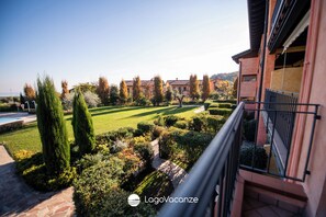 Blick von der Unterkunft