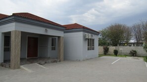 Voorkant van accommodatie