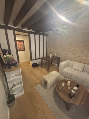 Living area - Cosy apartment in the center of le Marais ! (Paris)