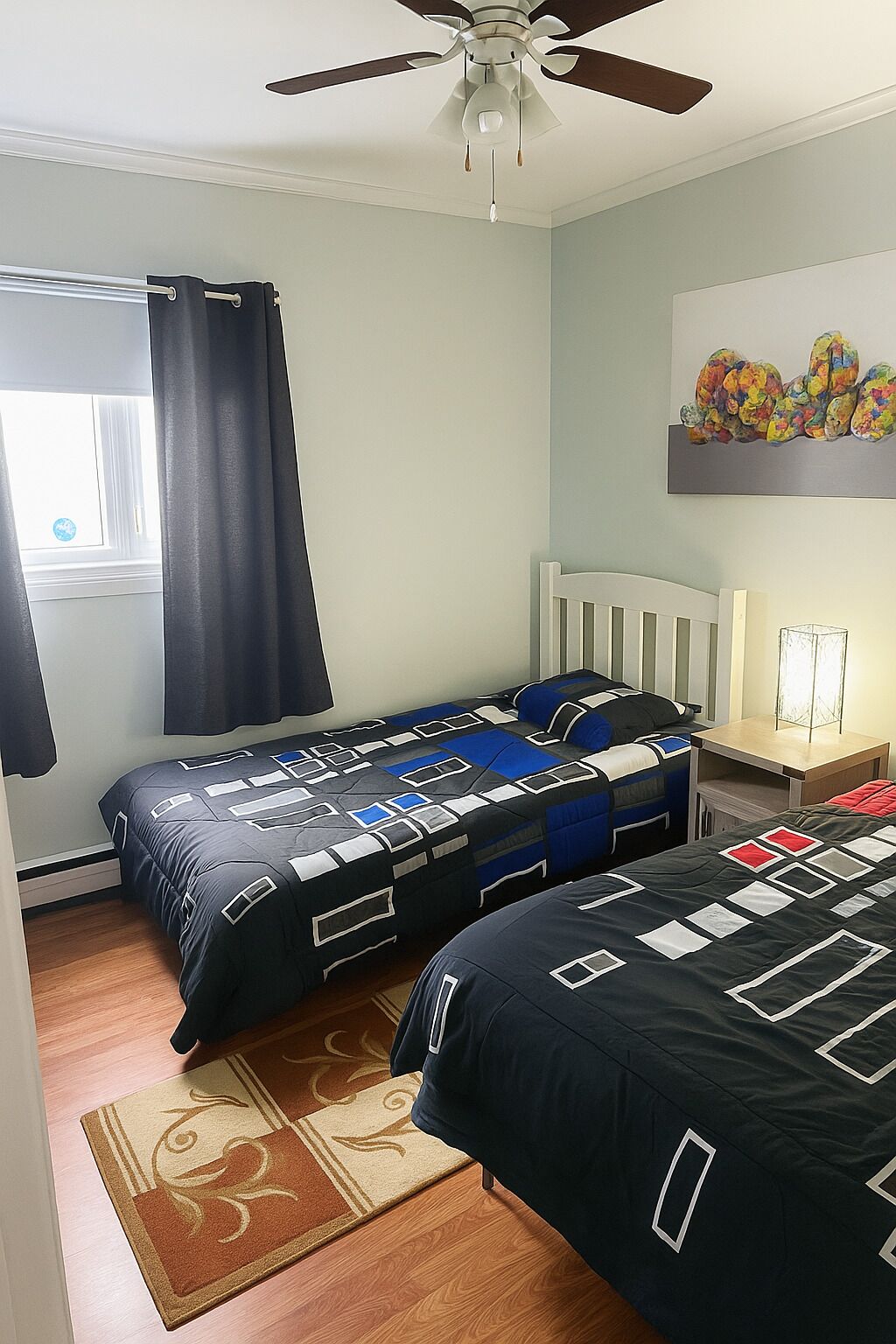 3 makuuhuonetta, vauvan matkasänky, ilmainen Wi-Fi, vuodevaatteet