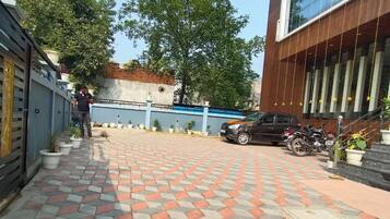 Fassade der Unterkunft