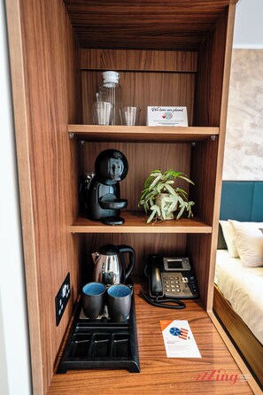 Deluxe-Doppelzimmer, Terrasse | Zimmerausstattung