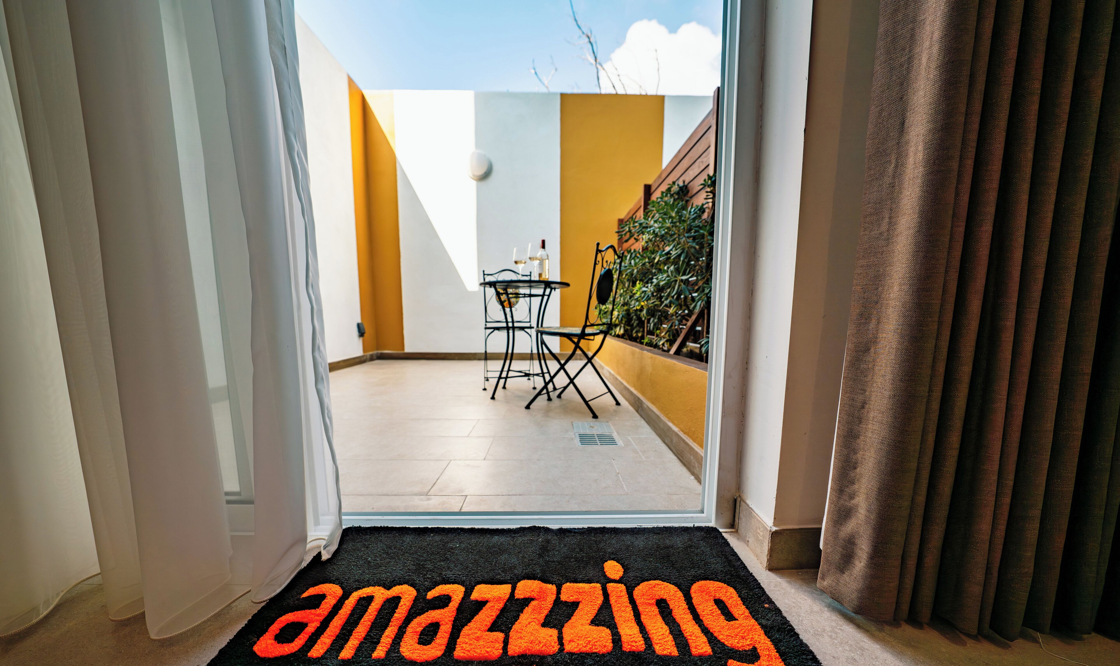 Habitación doble Deluxe, patio | Terraza o patio
