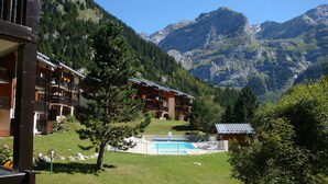 Pool - 2-room apartment with pool access, near slopes, max 4 guests (Pralognan-la-Vanoise)