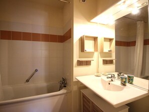 Hair dryer - Central T2 apartment with view, pets allowed, parking (La Bourboule)