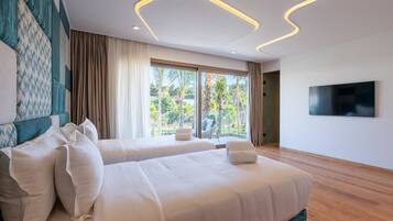 4 quartos, cofres nos quartos, ferros/tábuas de passar roupa