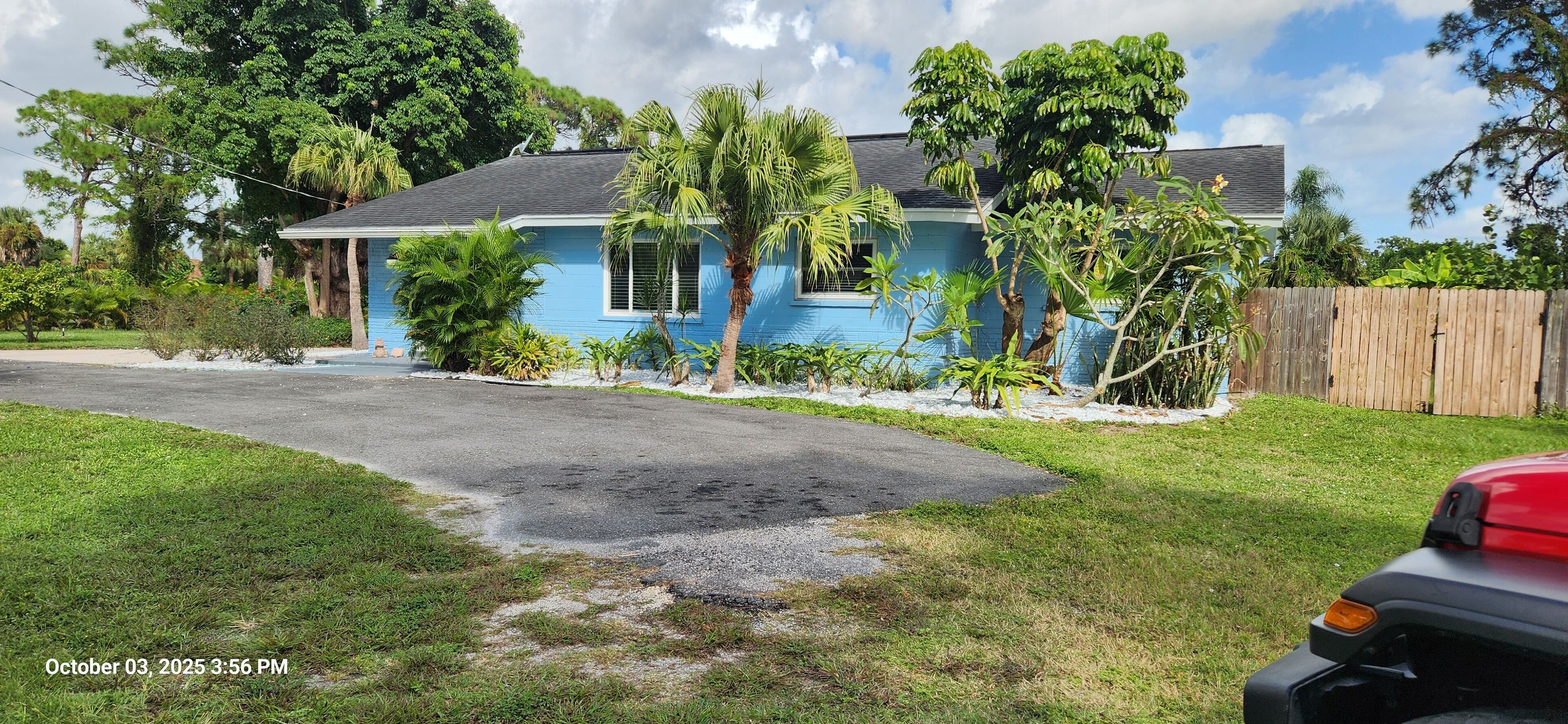 Enceinte de l’hébergement