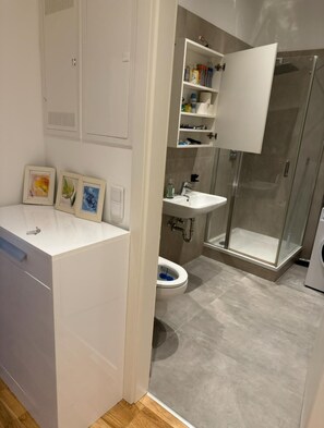 Basic Apartment | Bathroom - Comfort 1BR Studio Near Matzleinsdorfer (Vienna)