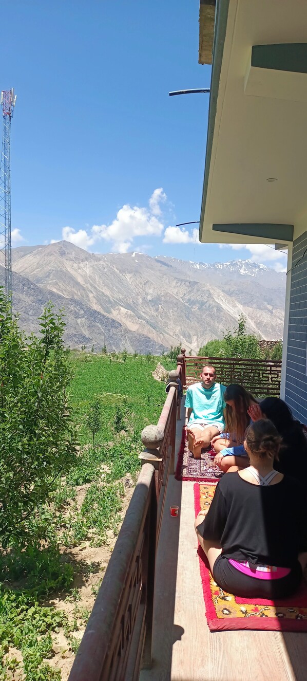 Enceinte de l’hébergement