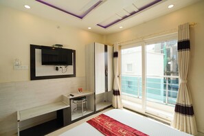 Habitación doble Deluxe | Escritorio y wifi gratis 