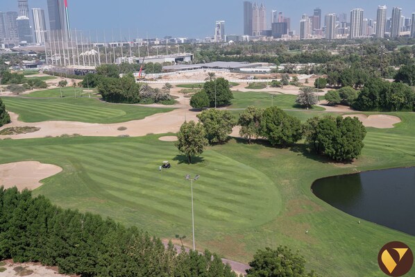 Luksushuoneisto, parveke, näköala golfkentälle | Näkymä golfkentälle