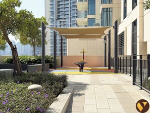 Außen-Kinderspielplatz