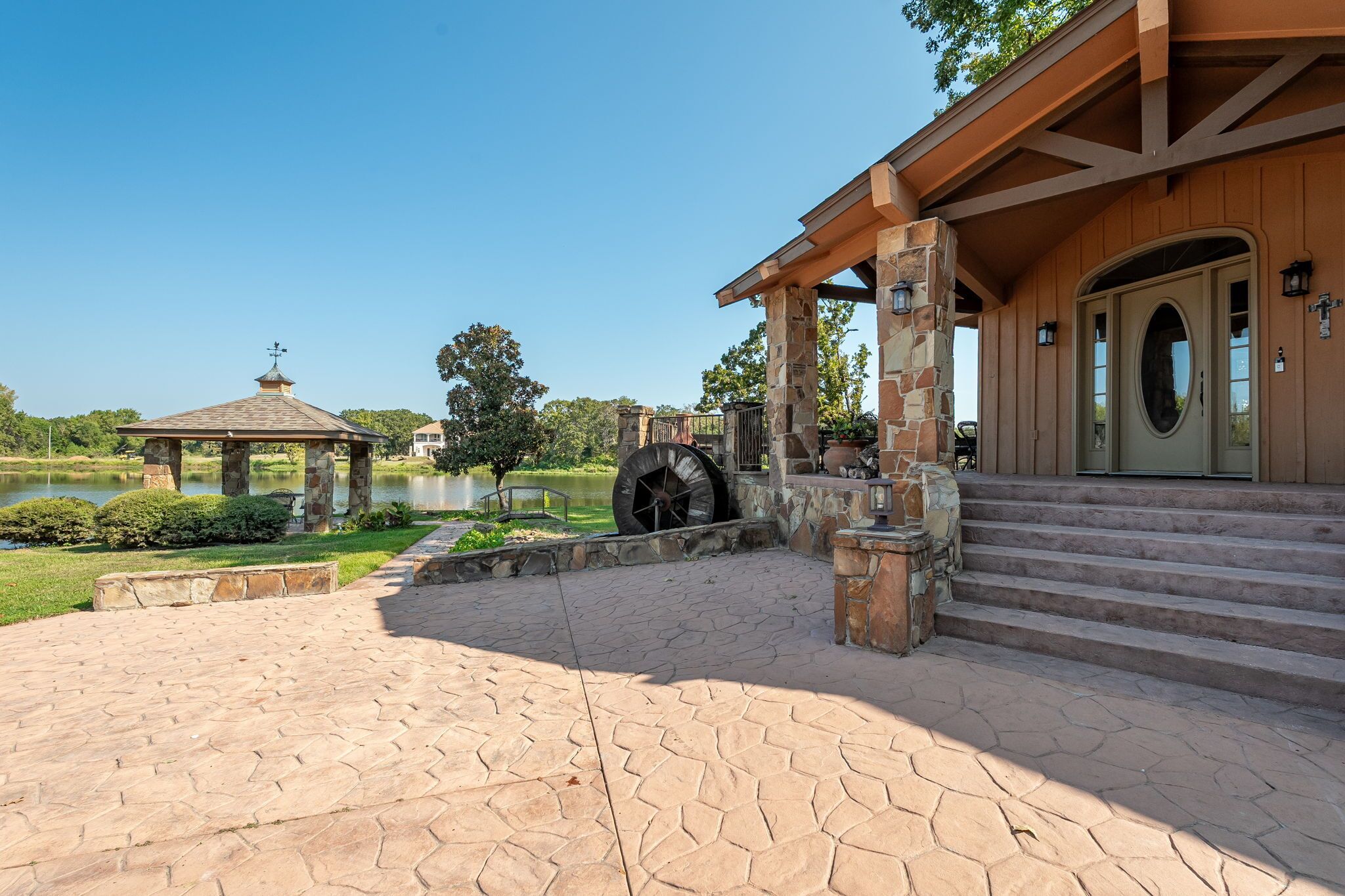 Enceinte de l’hébergement