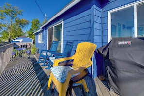 House (2 Bedrooms) | Interior - Deck w/ Views: Lakeside Spring Lake Cottage (Spring Lake)