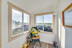House (2 Bedrooms) | Interior - Deck w/ Views: Lakeside Spring Lake Cottage (Spring Lake)