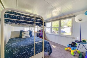 House (2 Bedrooms) | Interior - Deck w/ Views: Lakeside Spring Lake Cottage (Spring Lake)