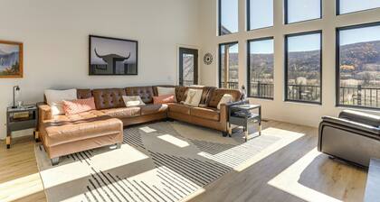 3 Mi to Holiday Valley: Mtn-view Home w/ Hot Tub