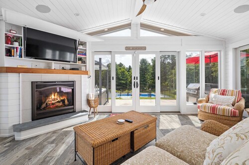 Elegant 6-BR Berkshires Estate 10 Min to Bousquet