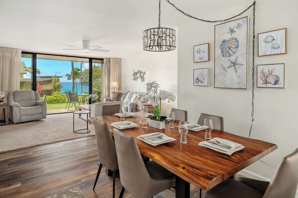 Dining - Makahuena 2-105 Ocean View 2 Bedroom 2 Bath, Sleeps 6, Ground Floor (Koloa)