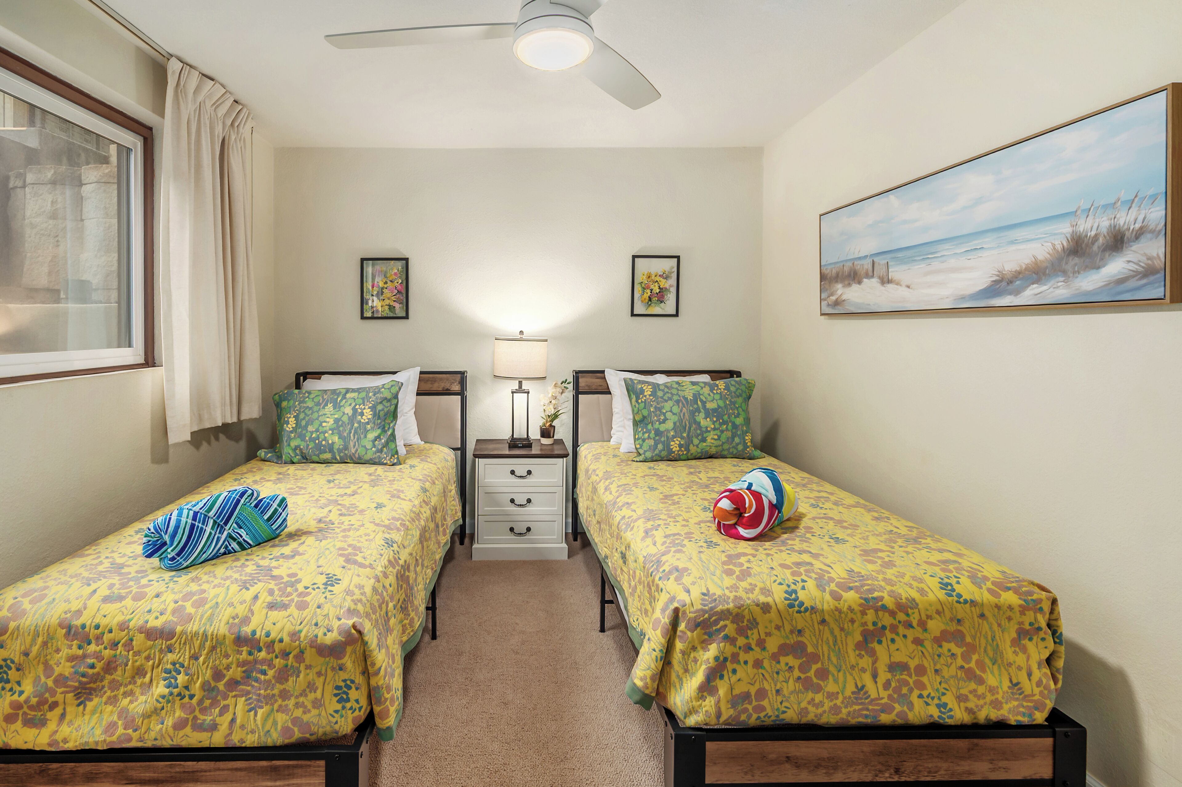 Iron/ironing board, travel crib, WiFi, bed sheets