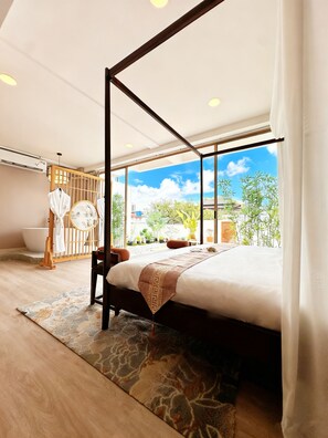 Luxury-Doppelzimmer, Gartenblick