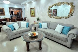 Living area - Dona Antonia Terrace near Carrefour (Santo Domingo)