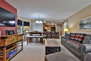 Condo, 3 Bedrooms | Living area - Pico Mountain Condo F106 3 Bedroom Home (Killington)