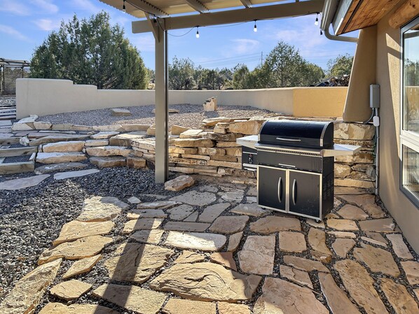 Casa, 3 habitaciones | Terraza o patio