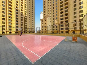 Sports court - FIRST CLASS | 1BR | Luxury Gem Near JBR Beach (JBR)