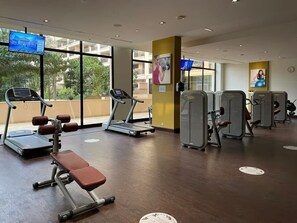 Fitness facility - FIRST CLASS | 1BR | Serene Sea View | Royal Amwaj (Palm Jumeirah)