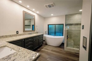 Shower, towels