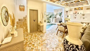 Ferienhaus, 3 Schlafzimmer, barrierefrei, Raucher | Innenbereich